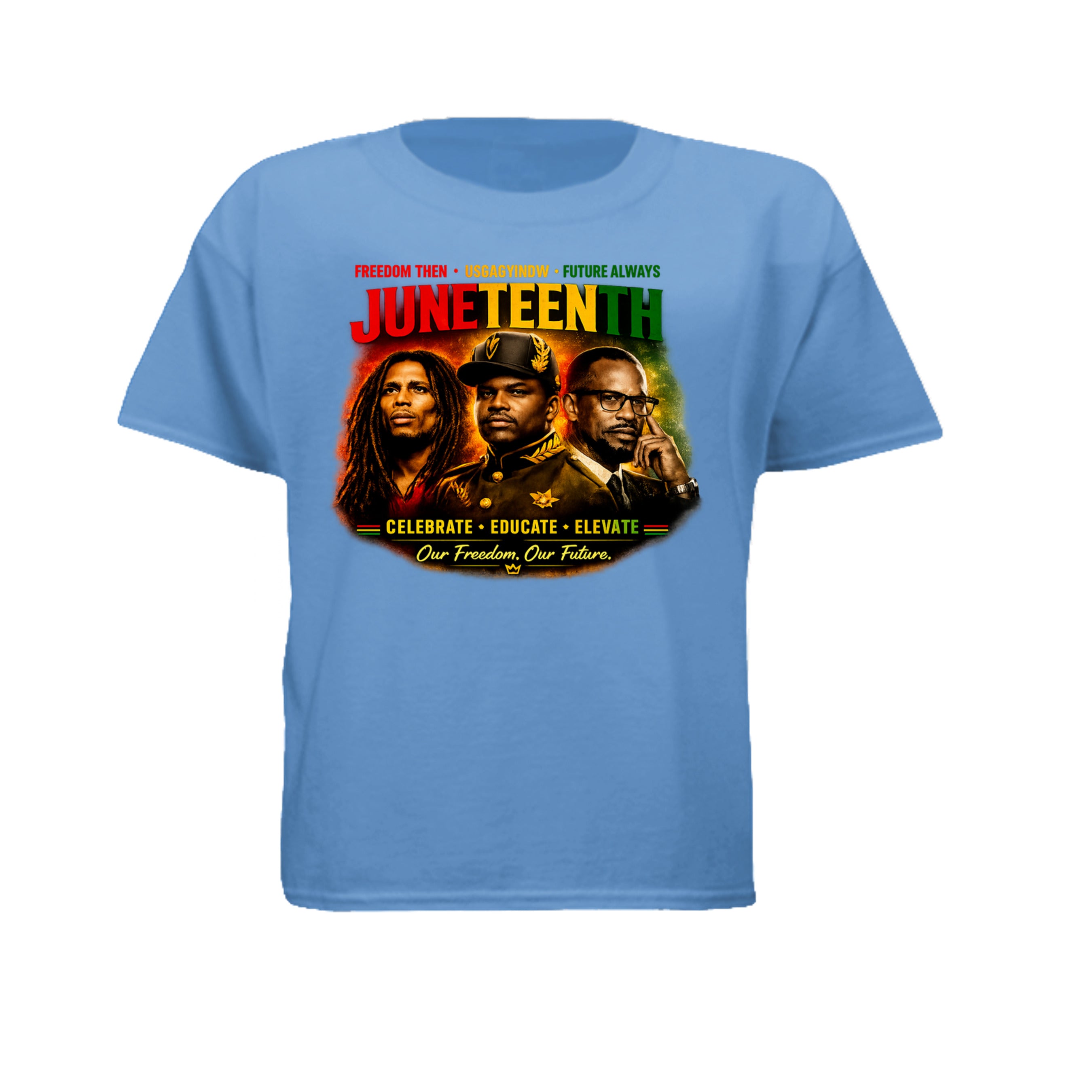 Heather Columbia Blue - 3312 - FRONT